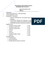 Modelo de Informe Psic Cedif