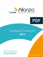 Catálogo Productos 2016 Alianza Estrategica