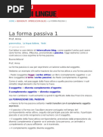 La Forma Passiva 1