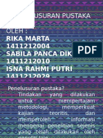 Penelusuran Pustaka