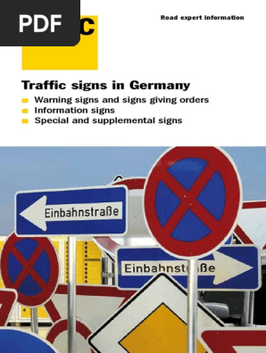 Fi Verkehrszeichen Engl Infobr 0915 304 Pdf Controlled Access Highway Traffic