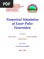 Download Numirical Simulation of Laser Pulse Generation by Omed Ghareb SN32509324 doc pdf