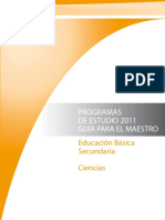 SEP (2011), Programas de estudio 2011. Guía para el Maestro. Educación Básica Secundaria. Ciencias, México, SEP, Documento completo.pdf