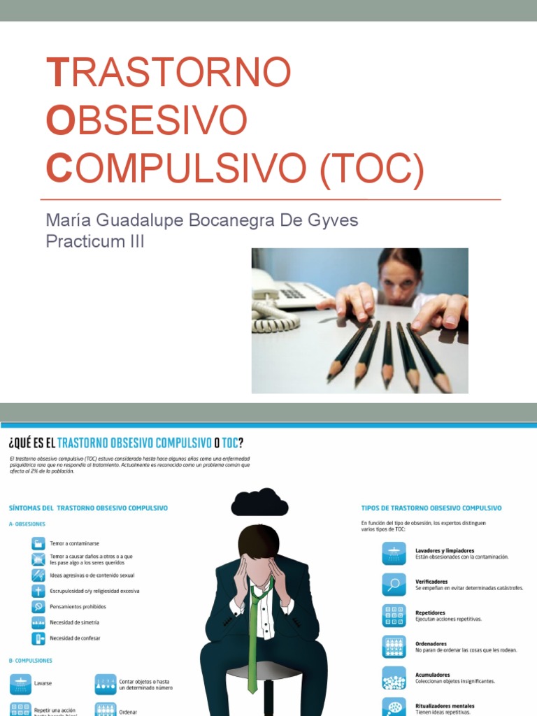 Trastorno Obsesivo Compulsivo Toc Desorden Obsesivo Compulsivo Psiquiatria
