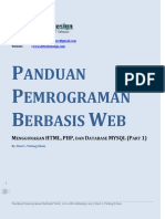 modul pemograman web