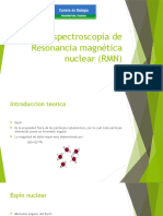 Espectroscopia de Resonancia Magnetica Nuclear (RMN)