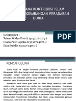 Kontribusi Islam Dalam Perkembangan Peradaban Dunia