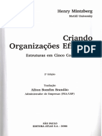 Henry Mintzberg - Criando Organizações Eficazes 2ª Edição 2006-Capítulos 7 - 8 - 9