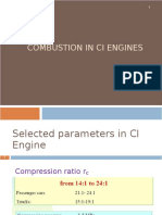 Combustion and Combustion Chamber in Ci Engines