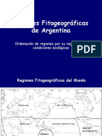 Regiones Fitogeográficas de Argentina