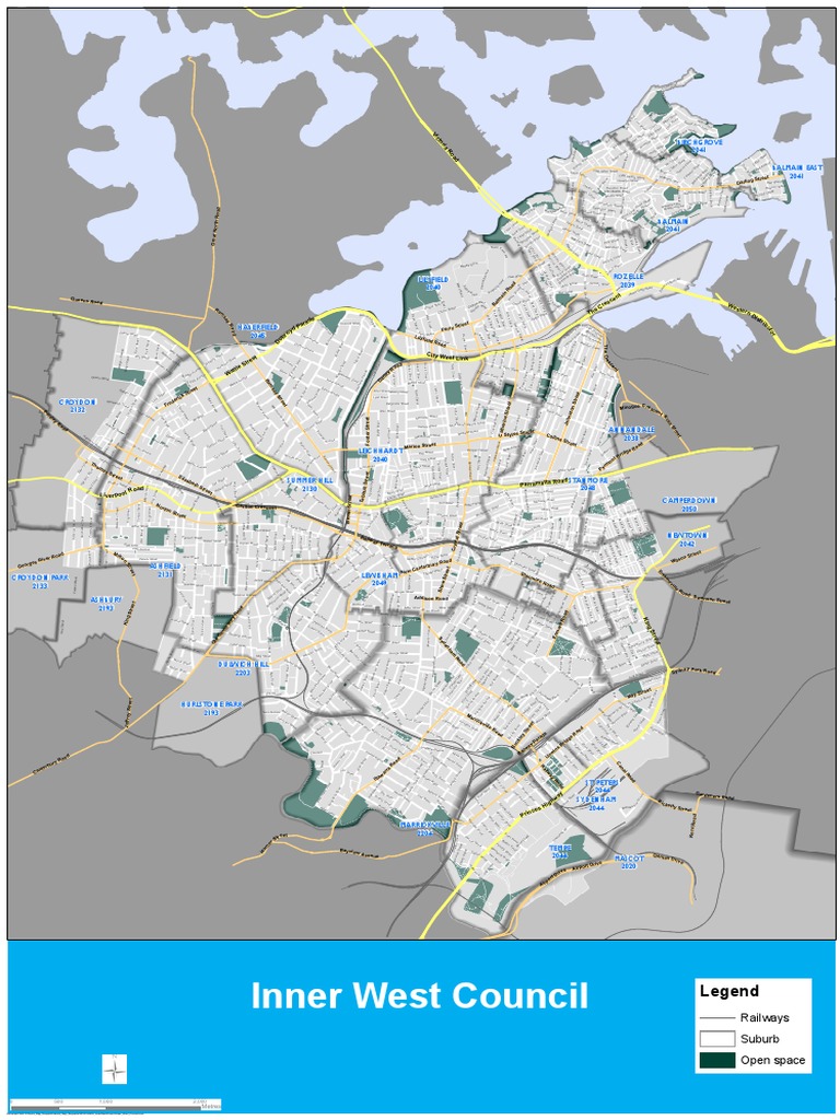 Map Inner West Council Pdf