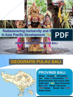 Paparan Kepala Bappeda Provinsi Bali 14 Mei 2015 Hotel Nikko Bali PDF