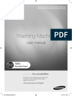 User Manual - Samsung Washing Machine