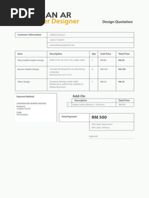 Quotation Template