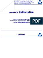 OP06 Convex Optimization