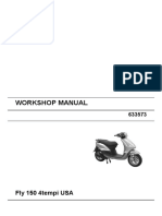 Piaggio Fly150 Sccoter Workshop Manual