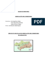 Proyecto Del Plan de Ordenación Del Territorio de Andalucía. Títulos 1 y 2