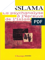 Benslama Fethi - La psychanalyse à l'épreuve de l'islam.pdf
