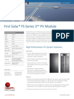 Solar® FS Series 3™ PV Module