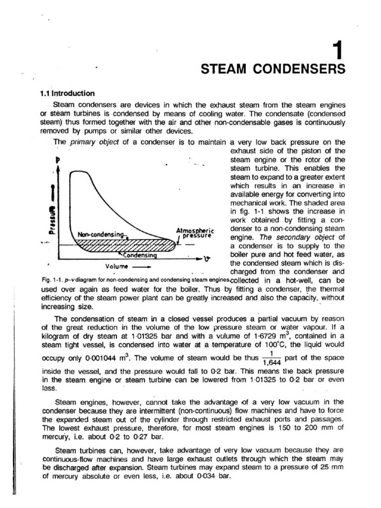 Condensers PDF PDF Steam Engine Nozzle