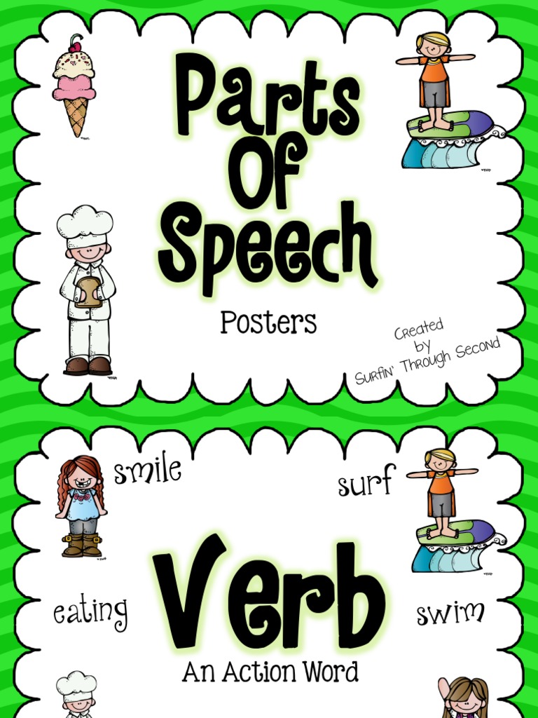 Parts of Speech: Posters | PDF