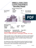 Induction Heating Equipment Operating Manual