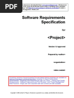 Software Requirements Specification