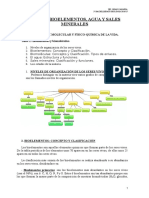 Los Bioelementos y Biomoléculas. Agua y Sales Minerales.