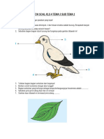 Contoh Soal Kls 4 Tema 3 Sub Tema 1