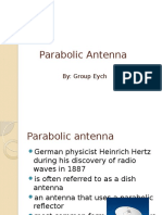 Parabolic Antenna Report