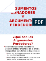 Argumentos Perdedores