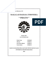 Makalah Pidato