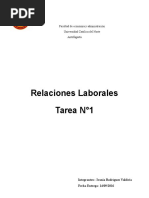 Tarea 1 RELACIONES LABORALES