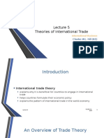 Theory and Practice of International Business Lecture 5