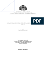 Lineas de transmisión faja petrolífera del Orinoco.