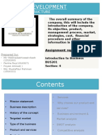 Olympus Development SWOT Analysis Report