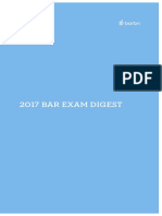 Arizona Bar Exam Digest 2017