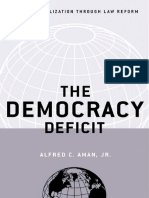 Aman - The Democracy Deficit Taming Globalization Through Law Reform (2004)