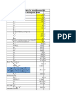 Beam deflection and crack control calculator