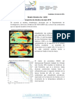 Boletin Climatico 1-2016