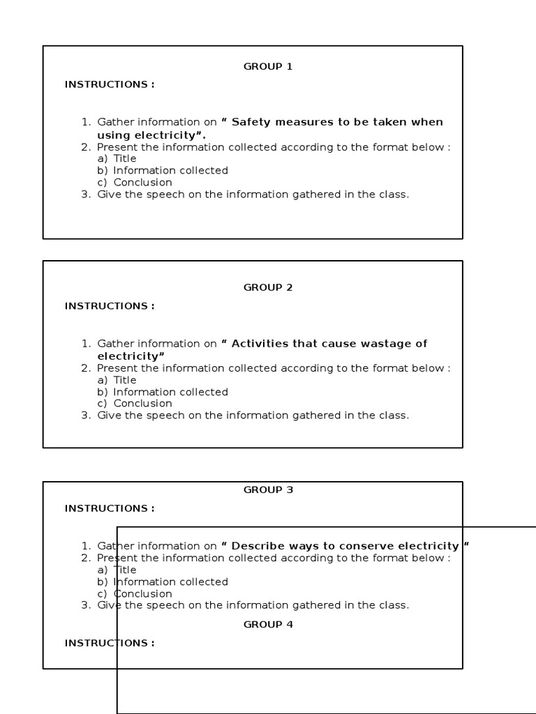 Essential Electricity Safety Guidelines | PDF