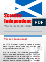 Scottish Independence: What's Going On in Scontland?