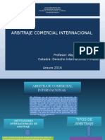 Mapa Mental de Arbitraje Comercial Internacional