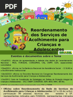 Apresentacao Servico Acolhimento Criancas e Adolescentes