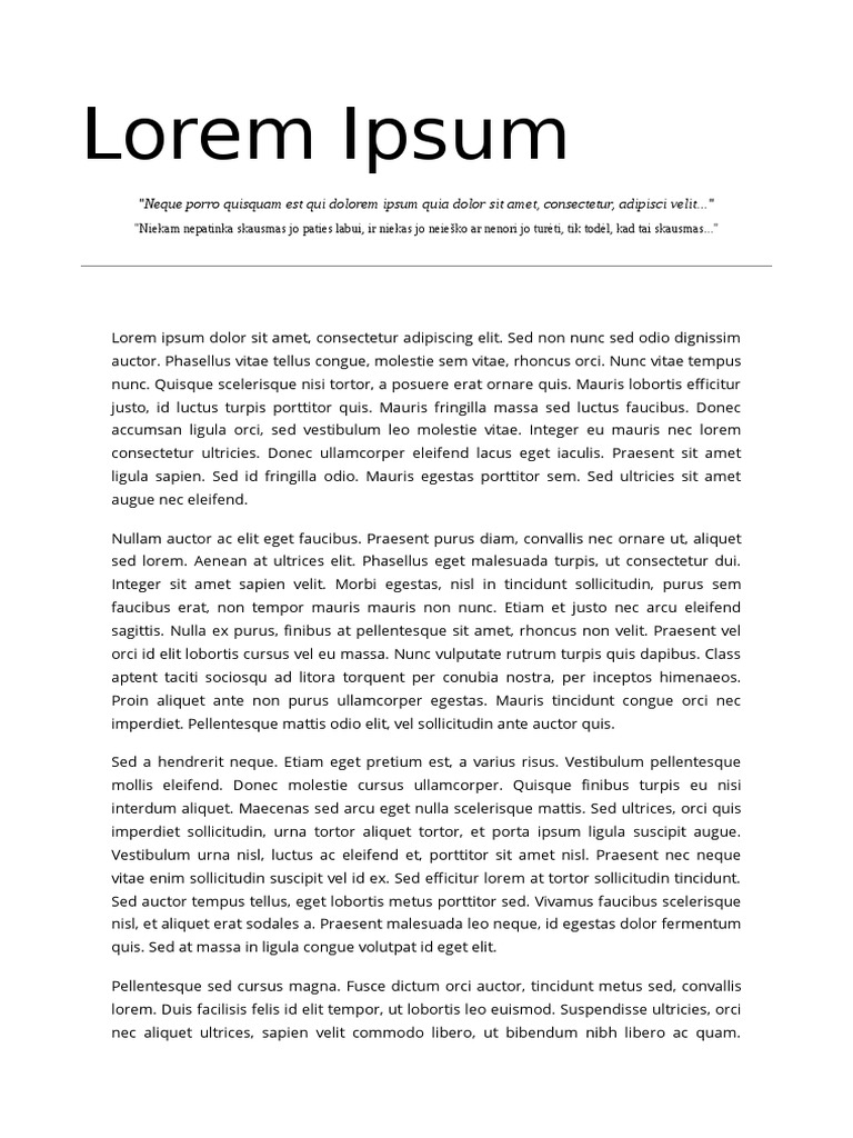 Lorem Ipsum: "Neque Porro Quisquam Est Qui Dolorem Ipsum Quia Dolor Sit ...