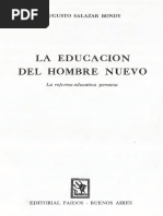 Educacion Del Hombre Nuevo Salazar Bondy