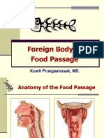 ENT - Foreign Body in Food Passage PDF