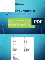 Química Dos Elementos - Halogênios