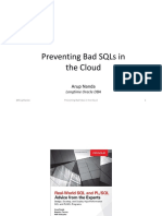 Preventing Bad Sqls in Cloud