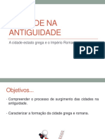 A Cidade Na Antiguidade